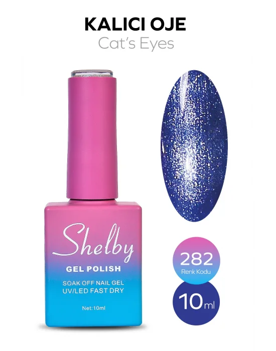 SHELBY 10 ML. 282 KEDİ GÖZÜ KALICI OJE